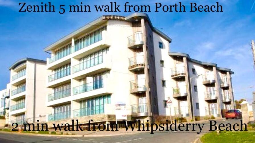 Seaview, Luxury Apartment, 2 Min Walk To Porth Beach New Quay エクステリア 写真
