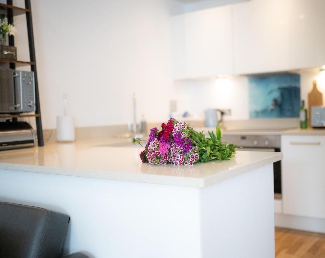 Seaview, Luxury Apartment, 2 Min Walk To Porth Beach New Quay エクステリア 写真